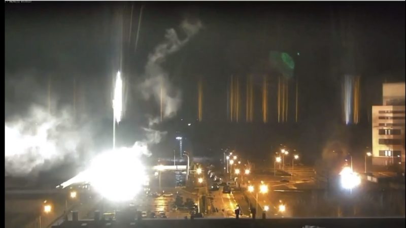 Explos&atilde;o de usina nuclear, na Ucr&acirc;nia – Foto: Divulga&ccedil;&atilde;o/ND/Instagram