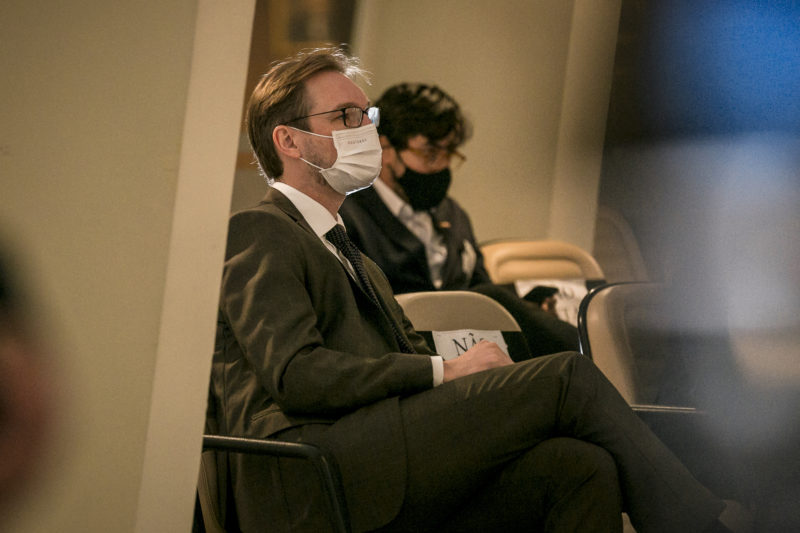 Marcos Fey Probst em sess&atilde;o da Assembleia Legislativa no impeachment de Carlos Mois&eacute;s – Foto: Bruno Cola&ccedil;o/Divulga&ccedil;&atilde;o/ND