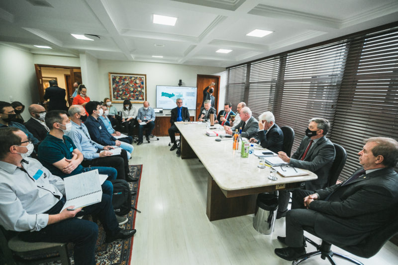 Reuni&atilde;o do Estado, Legislativo e setores n&atilde;o resultou em acordo – Foto: Bruno Colla&ccedil;o/Divulga&ccedil;&atilde;o/ND