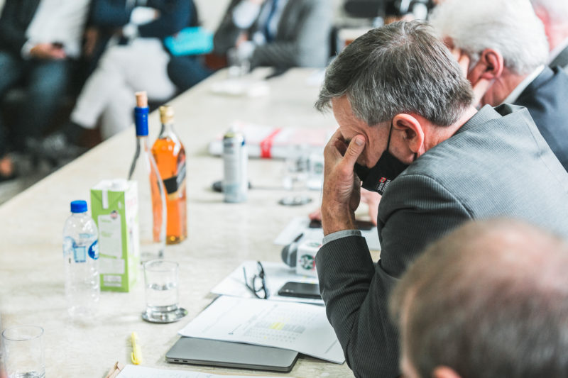 Secret&aacute;rio Paulo Eli disse que usar todas medidas judiciais para o whisky n&atilde;o ser 3,2% – Foto: Bruno Colla&ccedil;o/Ag&ecirc;ncia AL/ND