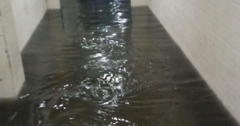 Situa&ccedil;&atilde;o comprometeu os atendimentos nesta ter&ccedil;a-feira (1&ordm;) – Foto: Nossa Tubar&atilde;o/Divulga&ccedil;&atilde;o/ND