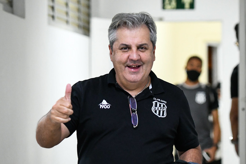 Kleina deixou a Ponte Preta em fevereiro de 2022 – Foto: Ponte Preta/ND