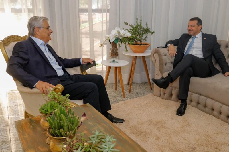 Ex-governador Eduardo Moreira teve conversa com o Governador Mois&eacute;s antes de anunciar sua decis&atilde;o – Foto: Divulga&ccedil;&atilde;o/ND