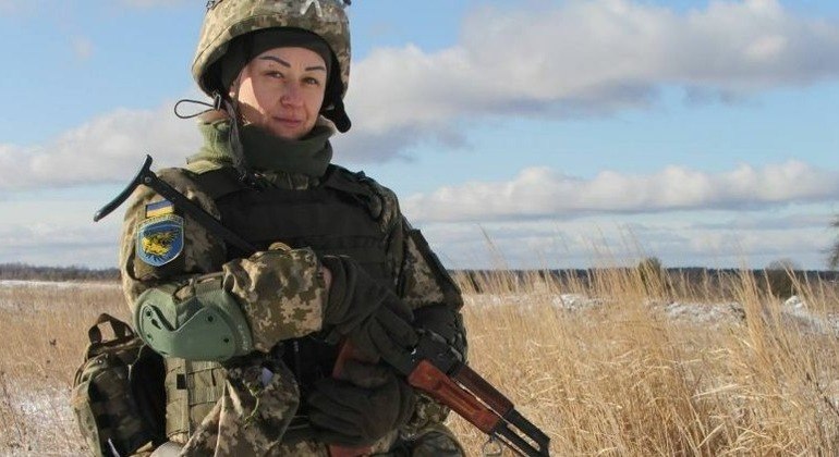 Anjo da resistência ucraniana morta por russos quando salvava