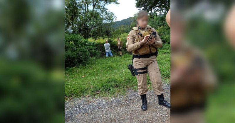 Homem &eacute; encontrado morto &agrave;s margens de rio em S&atilde;o Jos&eacute;, na Grande Florian&oacute;polis – Foto: Divulga&ccedil;&atilde;o/ND