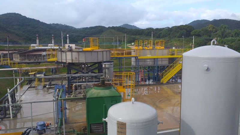 Esta&ccedil;&atilde;o de Tratamento de Efluentes da Veolia, no Centro de Gerenciamento de Res&iacute;duos em Bigua&ccedil;u – Foto: Veolia Brasil