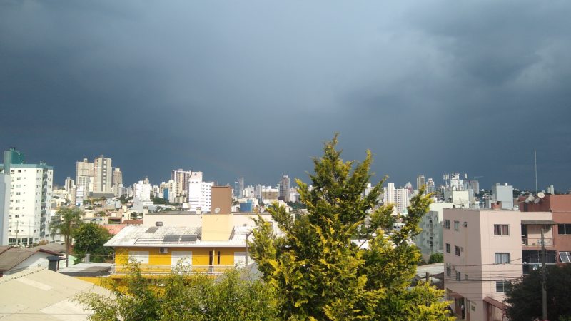 Temporais devem ter in&iacute;cio no Oeste catarinense – Foto: Yasmin Mior/ND