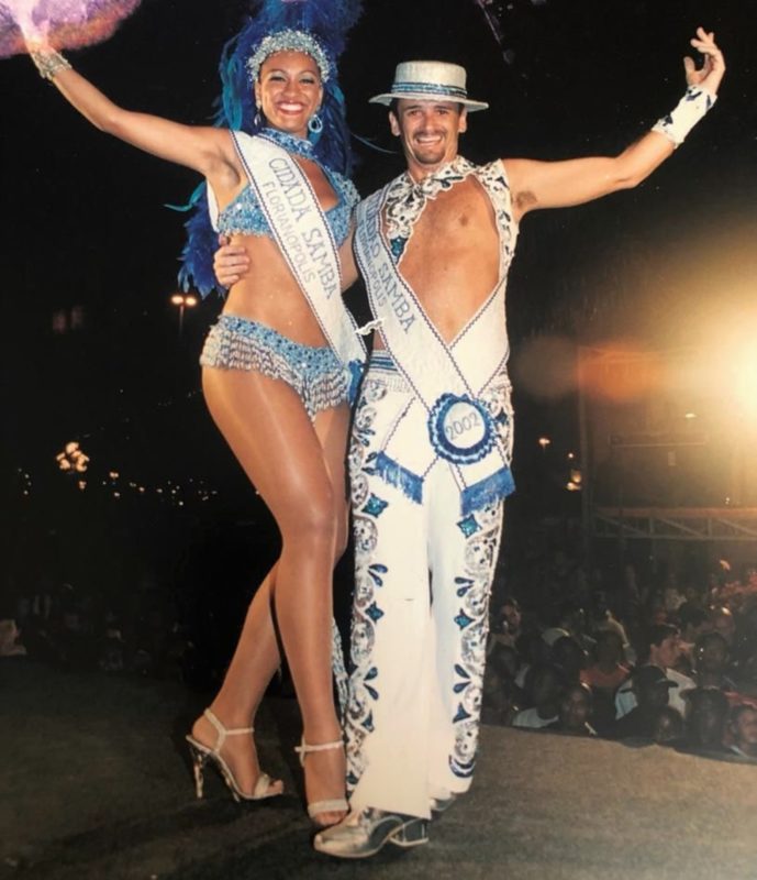 Jaqueline e Adilson Coelho formaram uma das parcerias mais expressivas do Carnaval de Florianópolis &#8211; Foto: Divulgação/ND