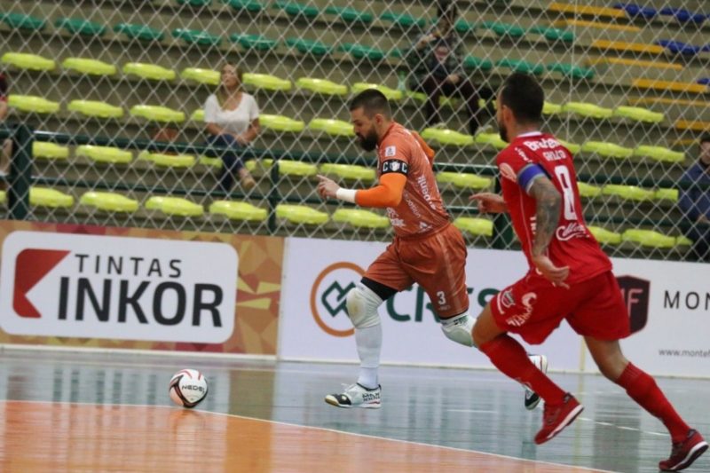 Willian fala sobre a estreia do JEC Futsal no Estadual nesta ter&ccedil;a-feira (29) – Foto: Juliano Schmidt/JEC Futsal/Divulga&ccedil;&atilde;o/ND