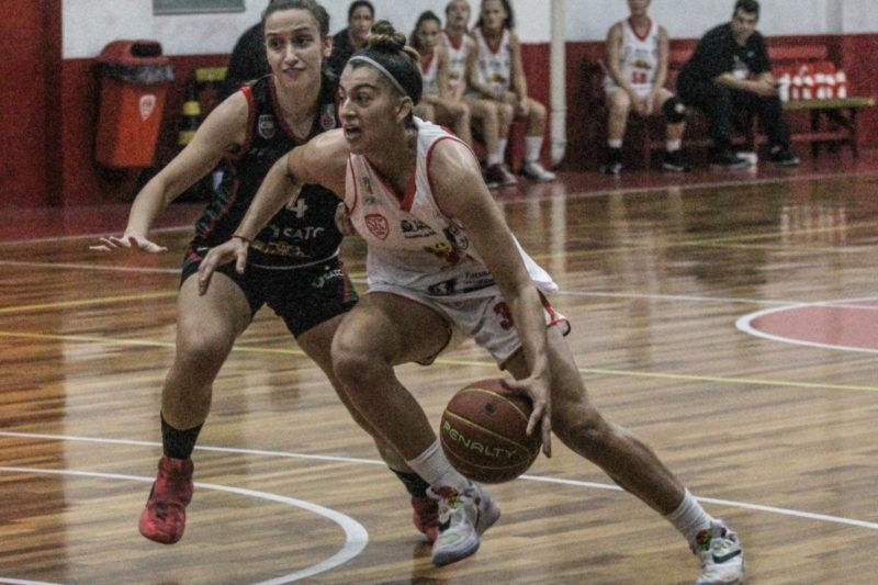 JEC/Gin&aacute;stico conheceu a derrota na competi&ccedil;&atilde;o diante do Basquete Jaragu&aacute; – Foto: Vitor Forcellini/JEC/Divulga&ccedil;&atilde;o/ND