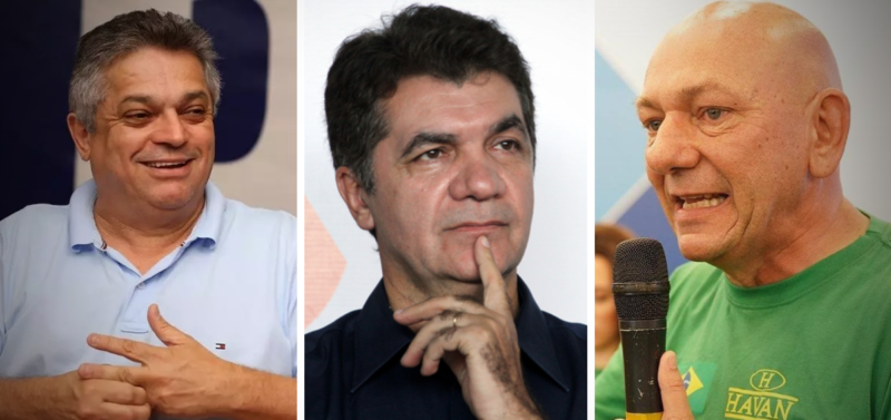 Salvaro admite a possibilidade de renunciar a prefeitura de Crici&uacute;ma para compor em majorit&aacute;ria com Jo&atilde;o Rodrigues e Luciano Hang. – Foto: Joel Pereira/Divulga&ccedil;&atilde;o