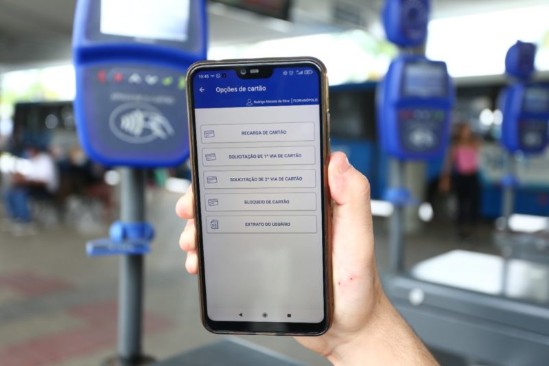 Novo recurso permite recarregar o cart&atilde;o via Pix em Florian&oacute;polis- Foto: Leonardo Sousa/PMF/Divulga&ccedil;&atilde;o/ND