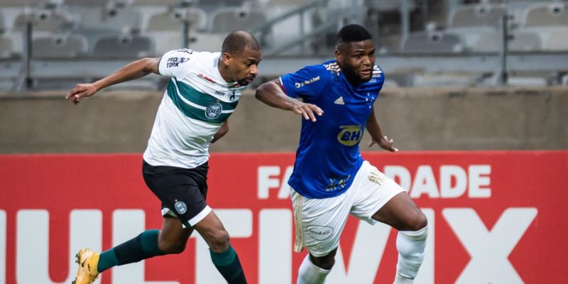 Lucas Ventura em a&ccedil;&atilde;o pelo Cruzeiro – Foto: Bruno Haddad/Cruzeiro