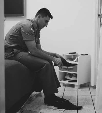 Soldado Luiz Fernando de Oliveira tinha 35 anos e deixou mulher e filha – Foto: Divulga&ccedil;&atilde;o/ND