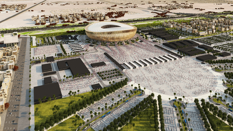 Est&aacute;dio Lusail – Foto: Qatar&rsquo;s Supreme Committee for Delivery &amp; Legacy
