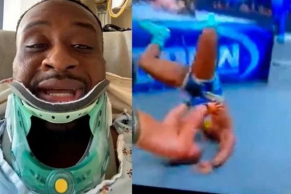 Lutador quebra o pesco&ccedil;o mas sobrevive – Foto: Reprodu&ccedil;&atilde;o