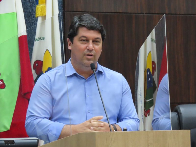 Emerson Stein, 46 est&aacute; no segundo mandato como prefeito de Porto Belo – Foto: Lyandra Machado Batista/AMFRI