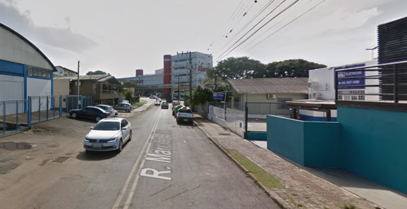 Tiros foram disparados contra os seguran&ccedil;as na madrugada de domingo (27) – Foto: Maps/ND