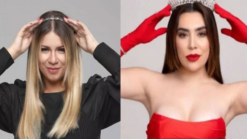 Naiara Azevedo foi acusada de “imitar” foto de Mar&iacute;lia Mendon&ccedil;a – Foto: Reprodu&ccedil;&atilde;o