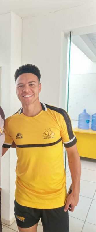 Marquinhos Gabriel np CT do Tigre. Foto: Instagram – Foto: Marquinhos Gabriel