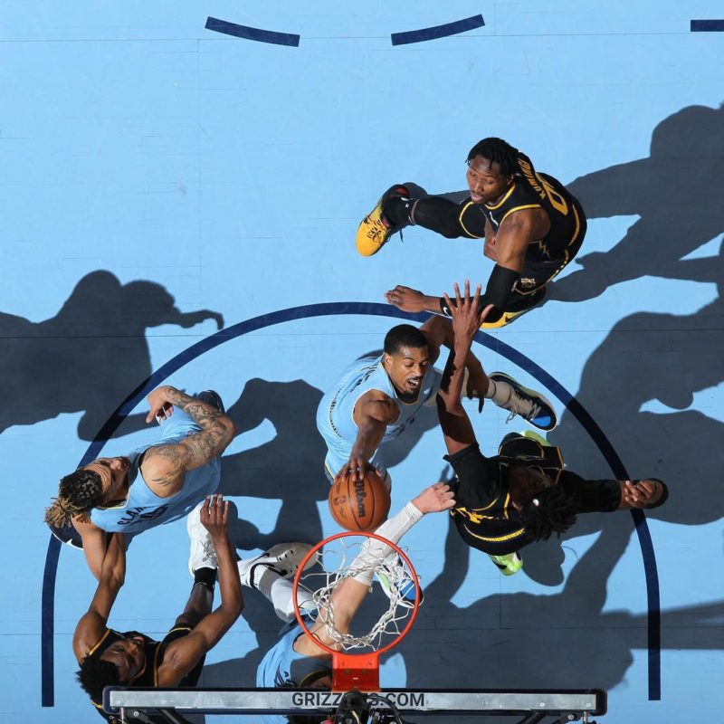 Memphis Grizzlies busca a vit&oacute;ria n&uacute;mero 54 na temporada da NBA – Foto: divulga&ccedil;&atilde;o Instagram Memphis Grizzlies