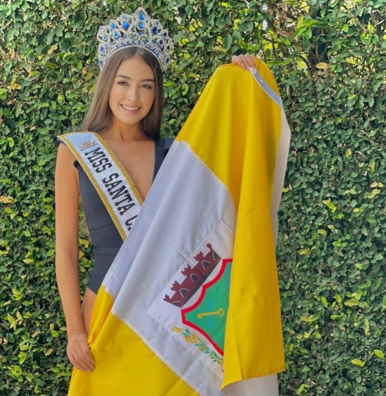 Gabrieli Cunha, de Gaspar, &eacute; a nova Miss Santa Catarina – Foto: Reprodu&ccedil;&atilde;o/Internet/ND
