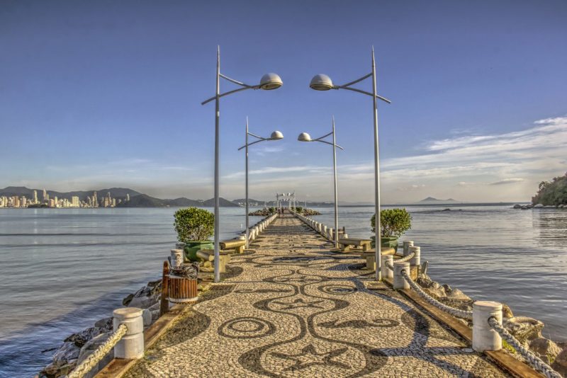 Molhe da Barra Sul – Foto: Marcelo Martins/Prefeitura Municipal de Balne&aacute;rio Cambori&uacute;/Divulga&ccedil;&atilde;o