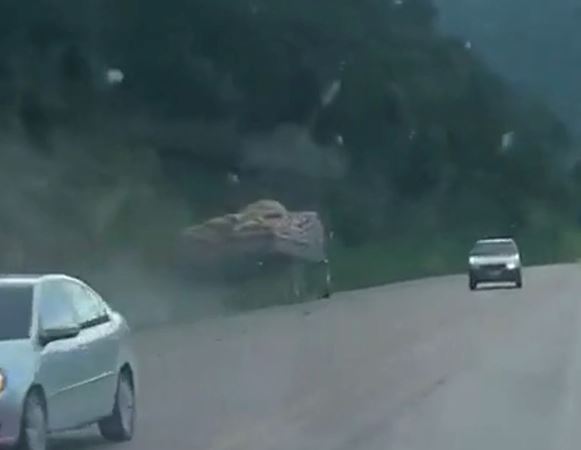 Motorista agiu rapidamente para evitar acidente grave na SC-110 – Foto: Reprodu&ccedil;&atilde;o/Internet