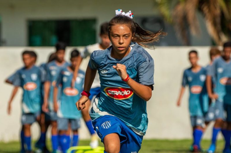 Nati durante treino do Ava&iacute; – Foto: Fabiano Rateke/Ava&iacute;/Divulga&ccedil;&atilde;o