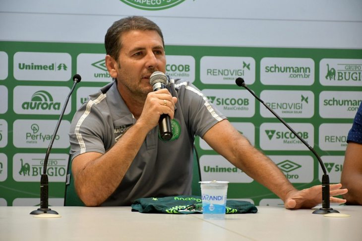 Nei Maidana assumiu a presid&ecirc;ncia da Chapecoense em dezembro de 2021 – Foto: Chapecoense/ND