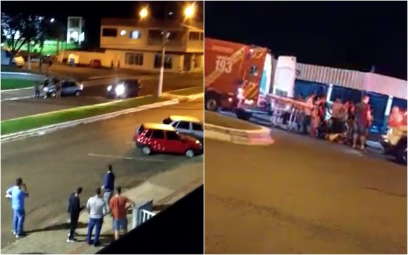 briga generalizada em nova erechim