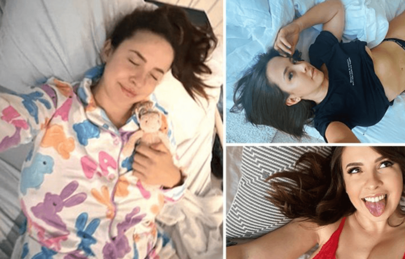 Modelo do Onlyfans faz posts do hospital, enquanto se recupera de cirurgia no c&eacute;rebro – Foto: Reprodu&ccedil;&atilde;o