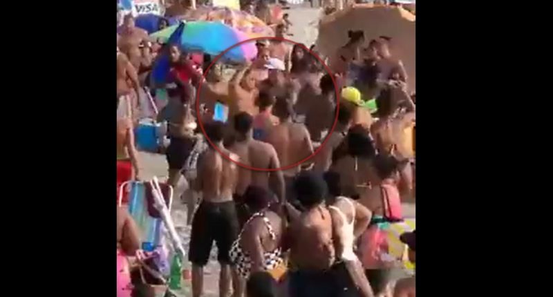 Banhista desaparece na Praia Brava de Caiobá