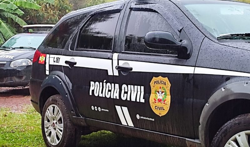 Polícia Civil cumpriu mandado de prisão preventiva contra suspeito de crime de homicídio cometido em Camboriú (SC) - Foto: Polícia Civil/Divulgação/ND