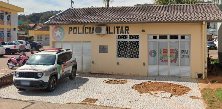 A Pol&iacute;cia Militar de Lontras atendeu a ocorr&ecirc;ncia de Viol&ecirc;ncia Dom&eacute;stica – Foto: Reprodu&ccedil;&atilde;o/Google Maps/ND