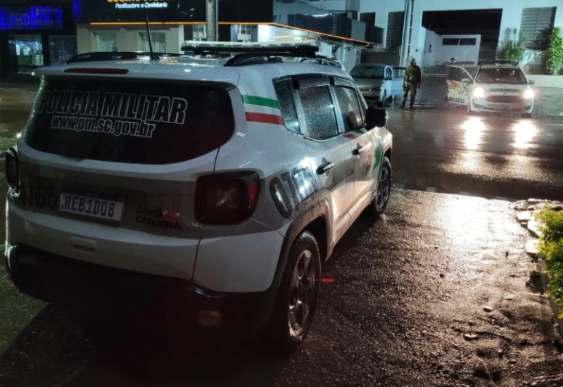 Polícia Militar atendeu caso denunciado pelo hospital da cidade – Foto: PMSC/Divulgação/ND
