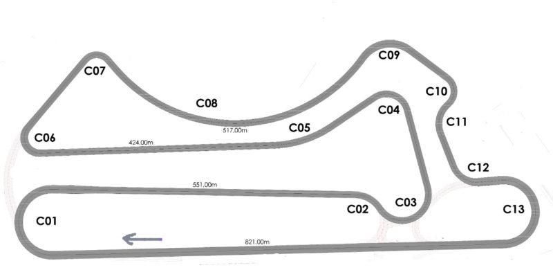 A &aacute;rea ter&aacute; 4.100 metros e um terreno de 50 hectares – Foto: Autom&oacute;vel Clube de Chapec&oacute;/Divulga&ccedil;&atilde;o/ND