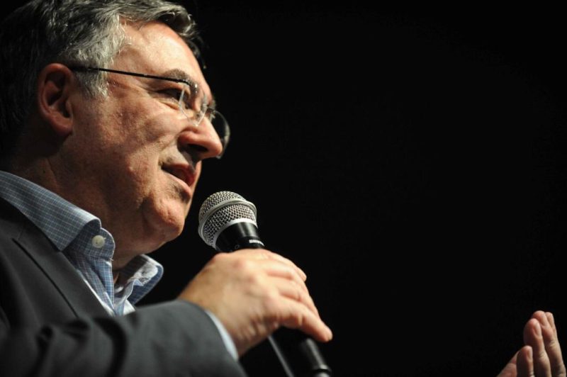 Ex-governador Raimundo Colombo em conversa com Jo&atilde;o Rodrigues e Milton Hobus, estabeleceu data para defini&ccedil;&atilde;o acerca da pr&eacute;-candidatura ao governo pelo PSD – Foto: Divulga&ccedil;&atilde;o/ND