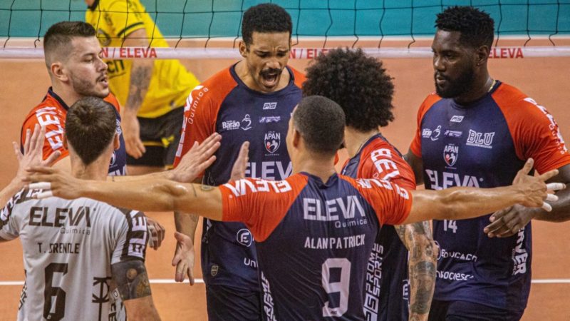 O jogo come&ccedil;ar &aacute;s 20h, no Gin&aacute;sio do Galeg&atilde;o, em Blumenau – Foto: Raphael Guilherme Moser/ Apan Blumenau