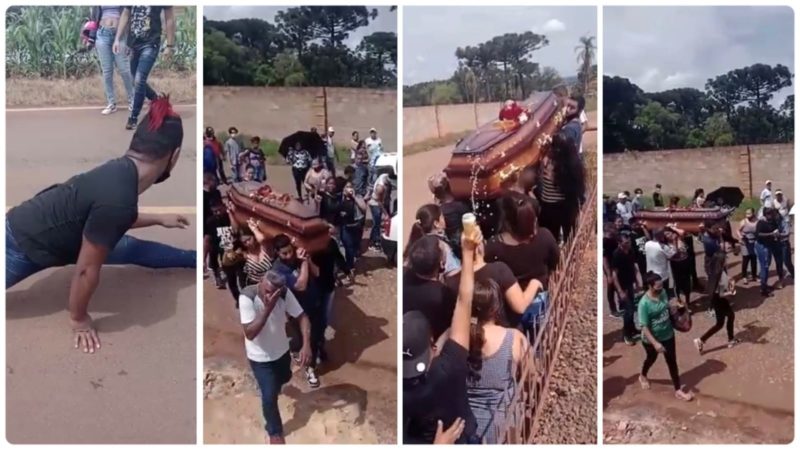 Vel&oacute;rio contou com dan&ccedil;as e festas – Foto: Reprodu&ccedil;&atilde;o/ND