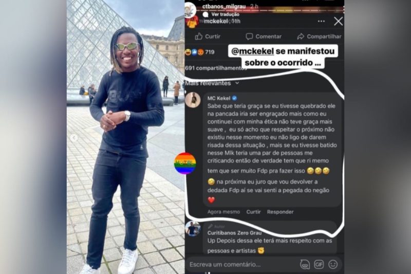 Funkeiro se manifestou sobre o ocorrido. – Foto: Reprodu&ccedil;&atilde;o/Internet