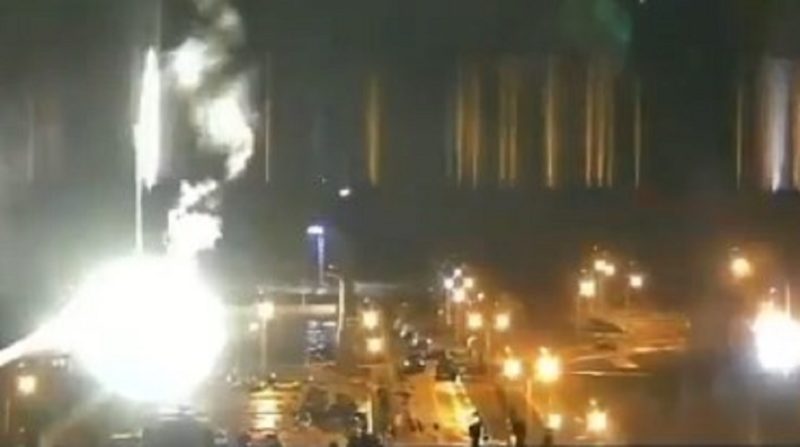 Usina nuclear de Zaporizhia, maior central nuclear da Europa – Foto: Reprodu&ccedil;&atilde;o/ Twitter