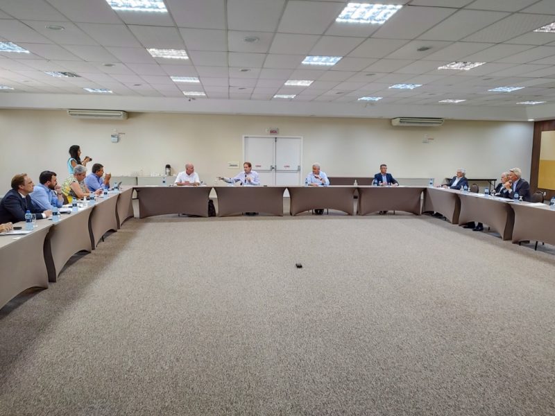 Reuni&atilde;o com as entidades aconteceu em Florian&oacute;polis – Foto: MidiaPress/Divulga&ccedil;&atilde;o/ND