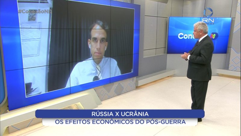 Conex&atilde;o ND ser&aacute; com o professor de economia e doutor em Rela&ccedil;&otilde;es Internacionais Igor Lucena – Foto: Reprodu&ccedil;&atilde;o/NDTV