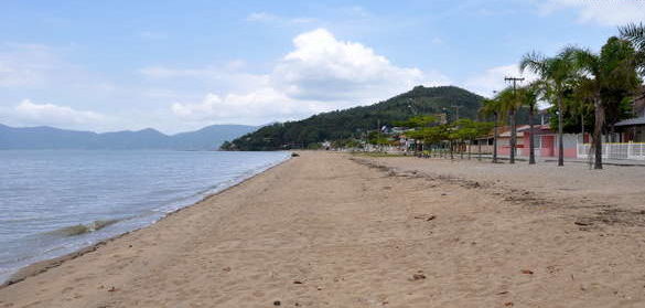 Cr&acirc;nio foi encontrado na Praia de Fora, em Palho&ccedil;a, nesta ter&ccedil;a-feira (1&ordm;) – Foto: Divulga&ccedil;&atilde;o/ND
