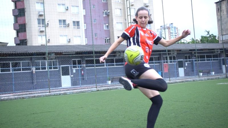 Taninha ressalta que h&aacute; muito o que conquistar para que haja equidade entre homens e mulheres no esporte – Foto: NDTV