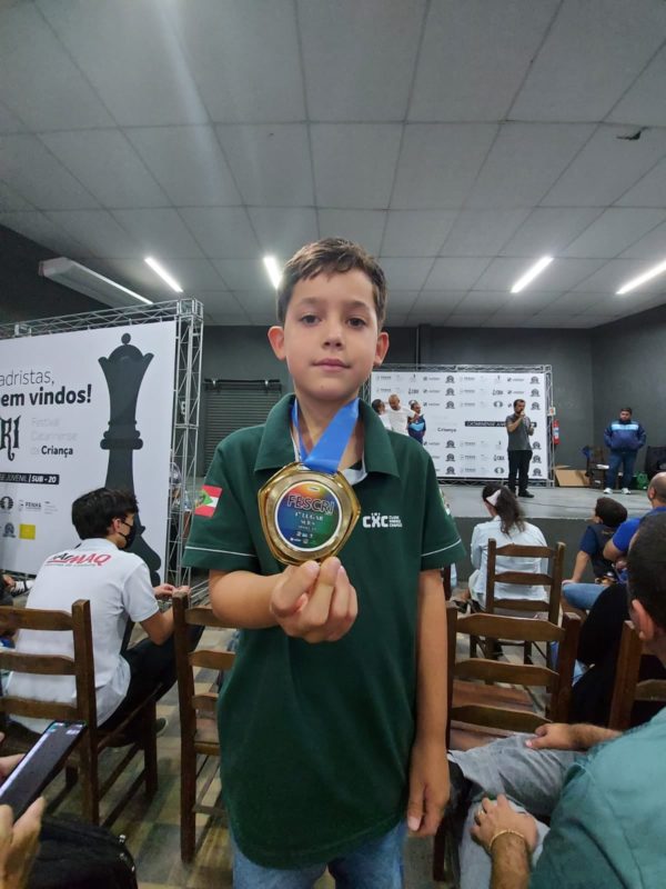 Enxadrista de Penha é tricampeã do Campeonato Brasileiro de Xadrez