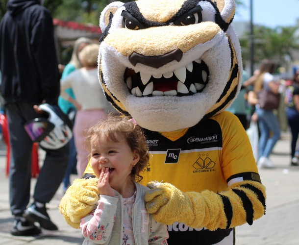 Tigr&atilde;o foi parar na s&uacute;mula do jogo contra o Cruzeiro.&nbsp; Foto: Assessoria do Crici&uacute;ma E. C.&nbsp;
