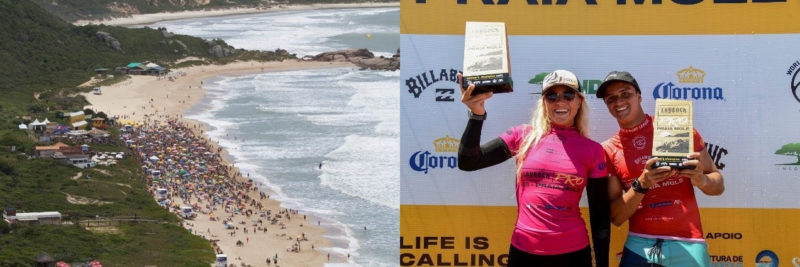 Praia Mole se prepara para receber grande p&uacute;blico – Foto: Divulga&ccedil;&atilde;o