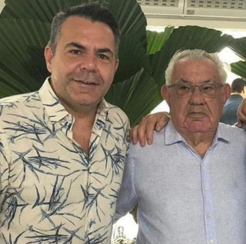 Secret&aacute;rio Estadual de Educa&ccedil;&atilde;o, Luiz Fernando Cardoso e seu pai, Valdonir Ant&ocirc;nio Cardoso- Foto: Divulga&ccedil;&atilde;o/ND